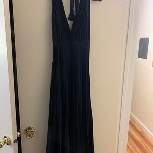 100% real silk dress